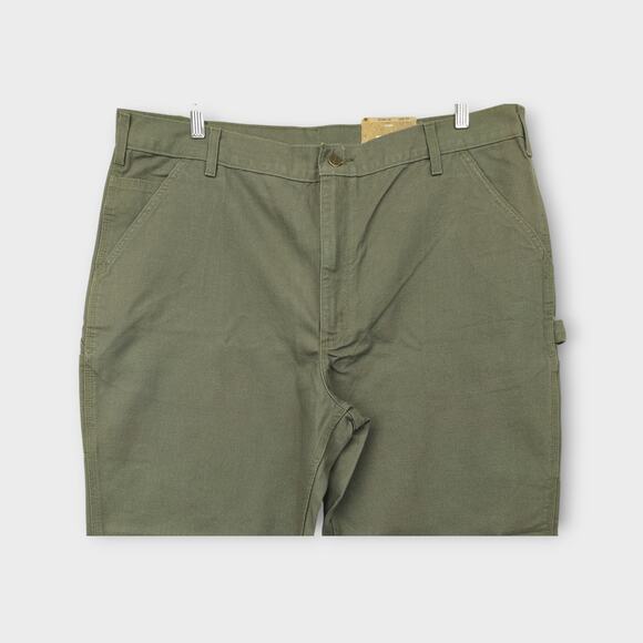 NEW With TAGS - Men Carhartt Original Fit Wash Duck Work Dungaree Straight 42x30 - Picture 3 of 6